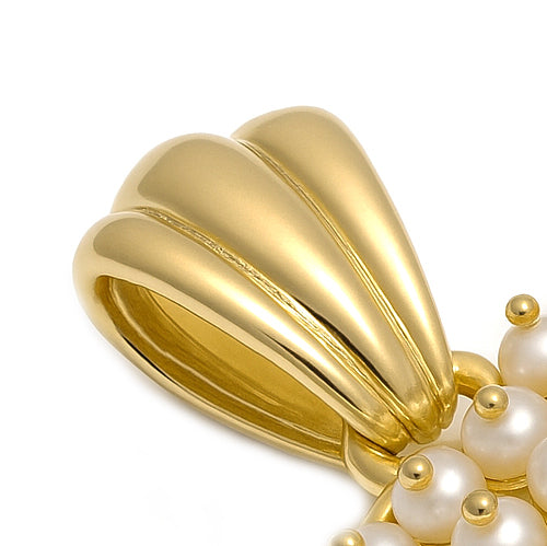 Ciondolo - 18 carati Oro giallo - Perla