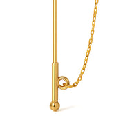 Spilla - 18 carati Oro giallo Corallo