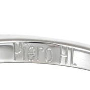 Anello - 18 carati Oro bianco - 0.54ct. tw. Diamante (Naturale)