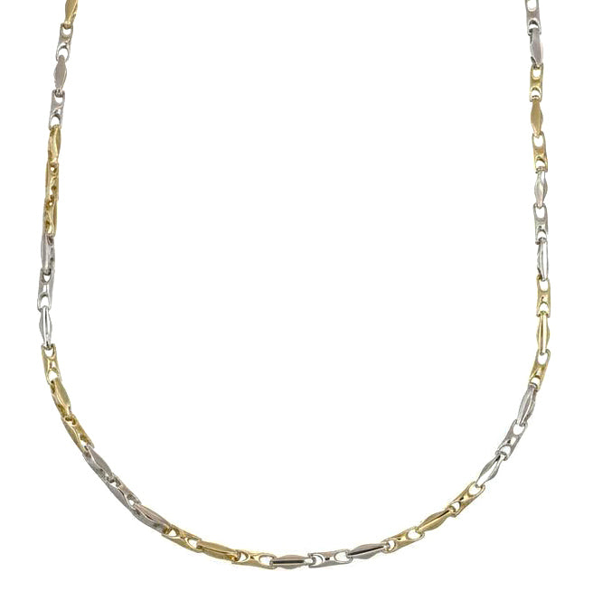Collana - 18 carati Oro giallo, Oro bianco