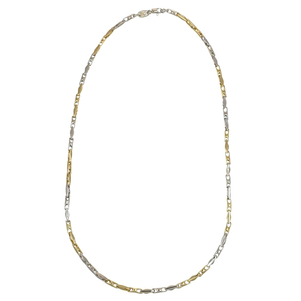 Collana - 18 carati Oro giallo, Oro bianco