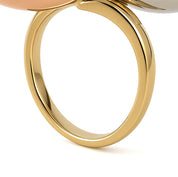 Anello - 18 carati Oro giallo, Oro rosa, Oro bianco - 0.30ct. tw. Diamante (Naturale)