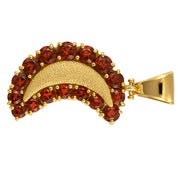 Ciondolo - 18 carati Oro giallo - 3.20ct. tw. Granato