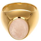 Anello - 18 carati Oro giallo, Pietra di luna - 3.70ct. tw.