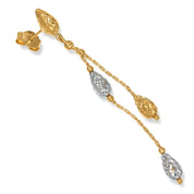 Orecchini - 18 carati Oro giallo, Oro bianco