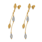 Orecchini - 18 carati Oro giallo, Oro bianco