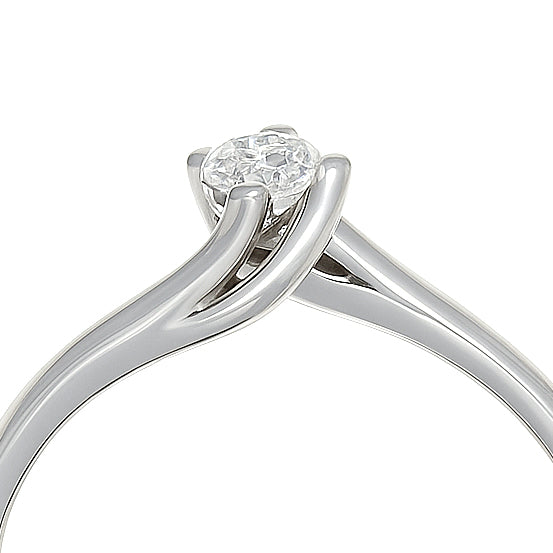 Recarlo - Anello - 18 carati Oro bianco - 0.20ct. tw. Diamante (Naturale)