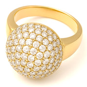 Anello - 18 carati Oro bianco, Oro giallo - 3.00ct. tw. Diamante (Naturale)