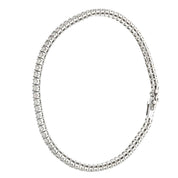 Bracciale - 18 carati Oro bianco - 2.23ct. tw. Diamante (Naturale)
