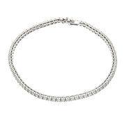 Bracciale - 18 carati Oro bianco - 2.23ct. tw. Diamante (Naturale)