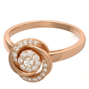 Anello - 18 carati Oro bianco, Oro giallo - 0.42ct. tw. Diamante (Naturale)