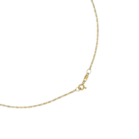 Collana con ciondolo - 18 carati Oro giallo - 1.85ct. tw. Acquamarina