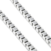 Collana con ciondolo - 18 carati Oro bianco - 0.04ct. tw. Diamante (Naturale)