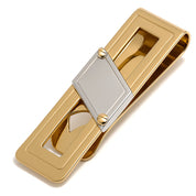 18 carati Oro giallo, Ferma soldi , Oro bianco