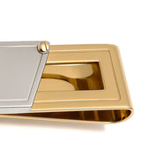 18 carati Oro giallo, Ferma soldi , Oro bianco