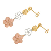 Orecchini - 18 carati Oro giallo, Oro rosa, Oro bianco