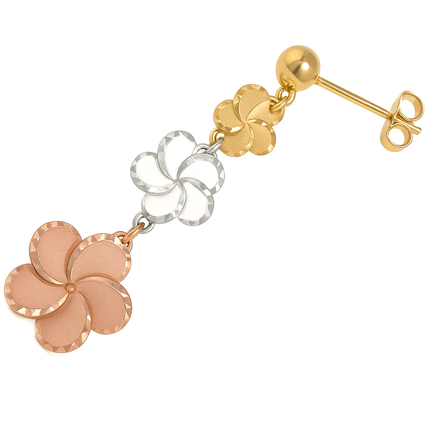 Orecchini - 18 carati Oro giallo, Oro rosa, Oro bianco