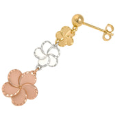 Orecchini - 18 carati Oro giallo, Oro rosa, Oro bianco