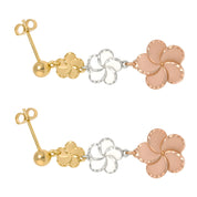 Orecchini - 18 carati Oro giallo, Oro rosa, Oro bianco