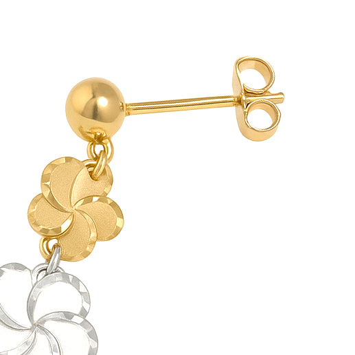 Orecchini - 18 carati Oro giallo, Oro rosa, Oro bianco