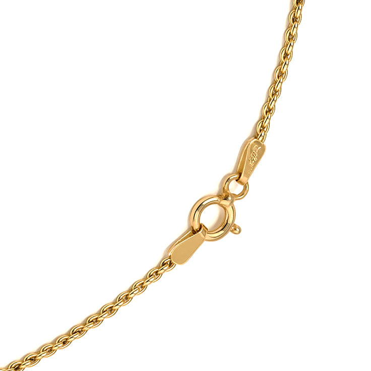 Collana con ciondolo - 18 carati Oro bianco, Oro giallo - 0.675ct. tw. Diamante (Naturale)