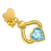 Orecchini - 18 carati Oro giallo - 1.50ct. tw. Topazio