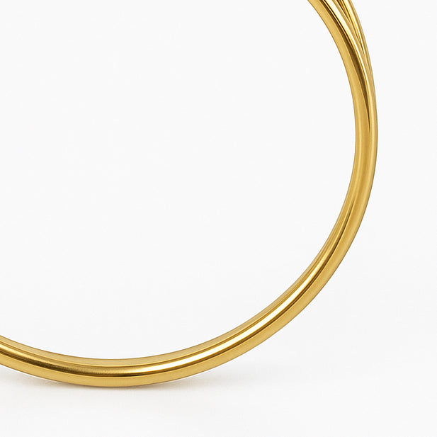 Anello in Oro giallo 18 carati - Zaffiri  e Rubino