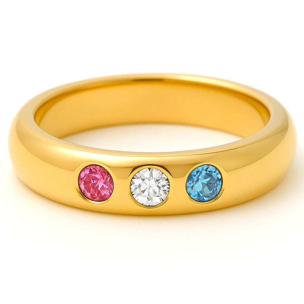 Anello - 18 carati Oro giallo - 0.24ct. tw.