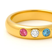 Anello - 18 carati Oro giallo - 0.24ct. tw.