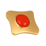 Orecchini - 18 carati Oro giallo Corallo