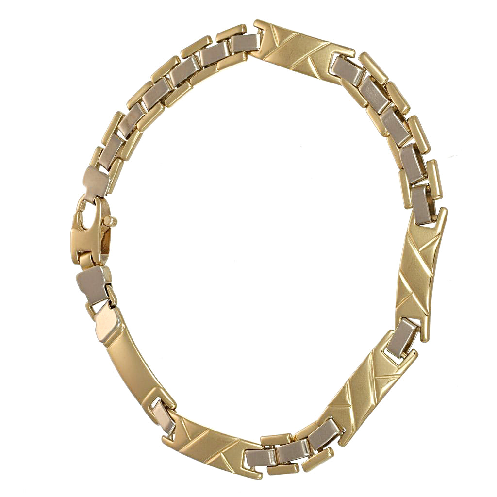 Bracciale - 18 carati Oro giallo, Oro bianco