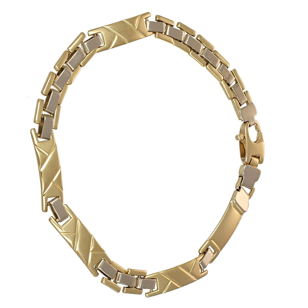 Bracciale - 18 carati Oro giallo, Oro bianco