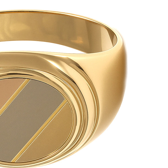 Anello - 18 carati Oro bianco, Oro giallo, Oro rosa