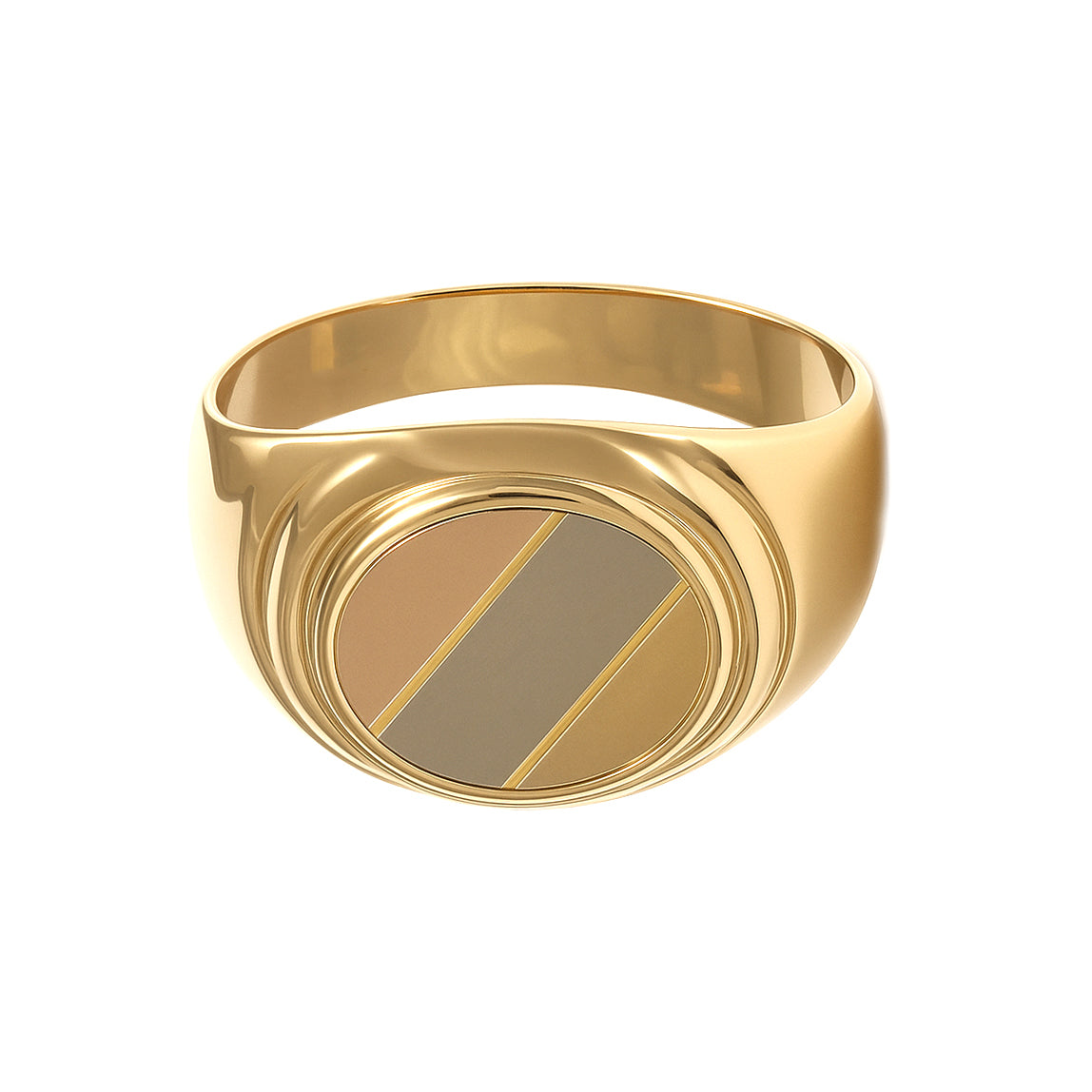 Anello - 18 carati Oro bianco, Oro giallo, Oro rosa