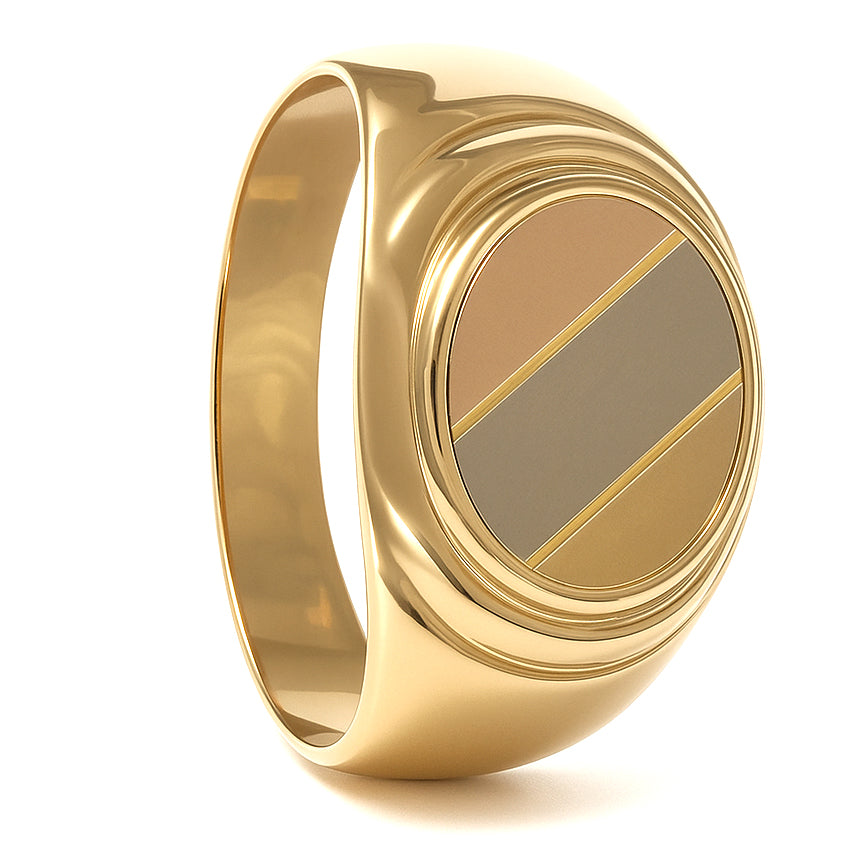 Anello - 18 carati Oro bianco, Oro giallo, Oro rosa