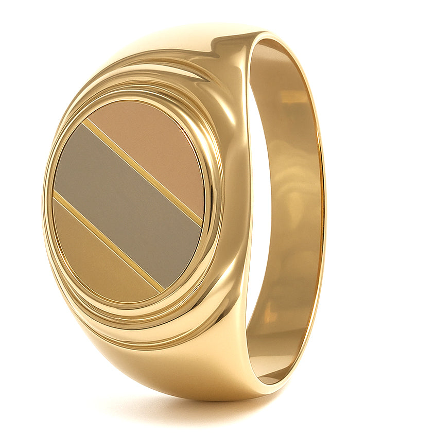 Anello - 18 carati Oro bianco, Oro giallo, Oro rosa