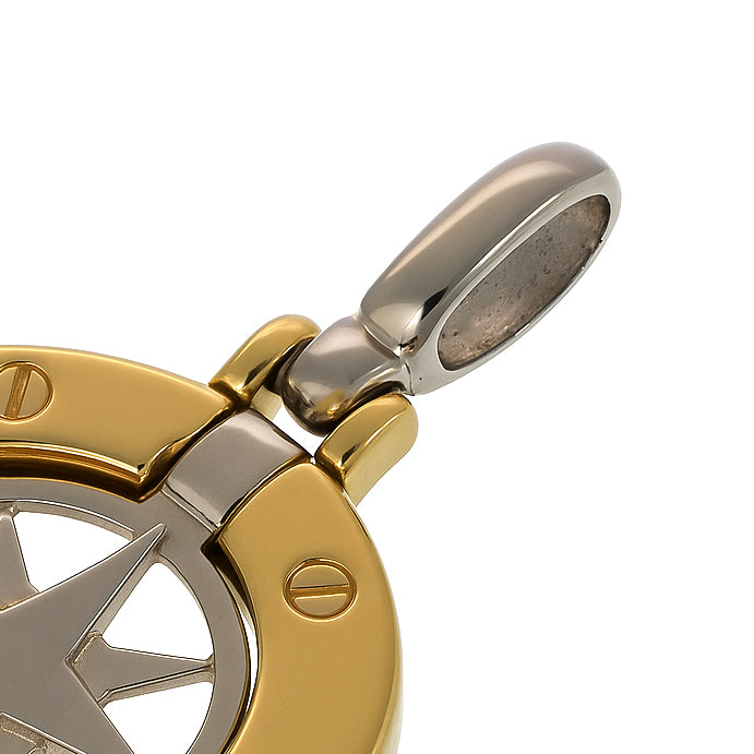 Ciondolo - 18 carati Oro giallo, Oro bianco