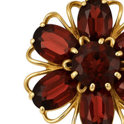 Ciondolo - 18 carati Oro giallo - 3.95ct. tw. Granato