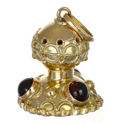 Ciondolo - 18 carati Oro giallo - 2.75ct. tw. Granato