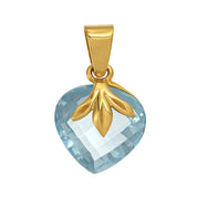 Ciondolo - 18 carati Oro giallo - 7.00ct. tw. Acquamarina