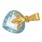 Ciondolo - 18 carati Oro giallo - 7.00ct. tw. Acquamarina