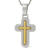 Collana con ciondolo - 18 carati Oro giallo, Oro bianco