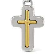 Collana con ciondolo - 18 carati Oro giallo, Oro bianco