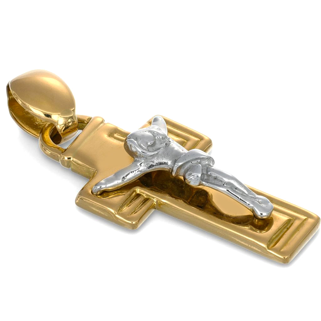 Ciondolo - 18 carati Oro giallo, Oro bianco