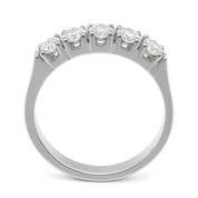 Anello - 18 carati Oro bianco - 0.35ct. tw. Diamante (Naturale)