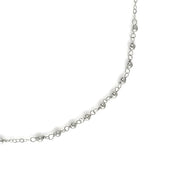 Collana con Ciondolo in Oro Bianco 18 carati