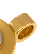 Ciondolo in Oro Giallo ,Oro Bianco 18 carati -Diamante