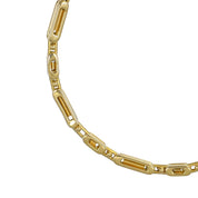 Bracciale in Oro Giallo 18 carati con n 1 Zaffiro da 0.06 Ct
