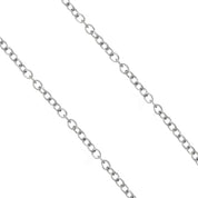 Collana con ciondolo - 18 carati Oro bianco - 0.12ct. tw. Diamante (Naturale)