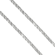 Collana con ciondolo - 18 carati Oro bianco - 0.04ct. tw. Diamante (Naturale)